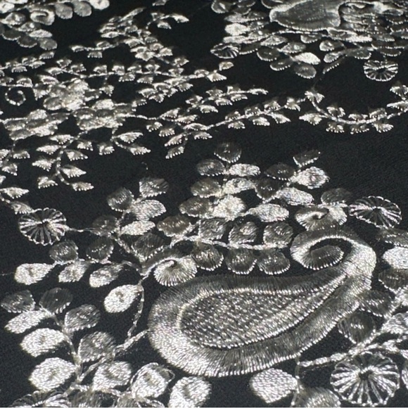 Indian Style Women’s *L* Floral Tunic Dress Elaborate Detailed Extravagant Light - Picture 9 of 14